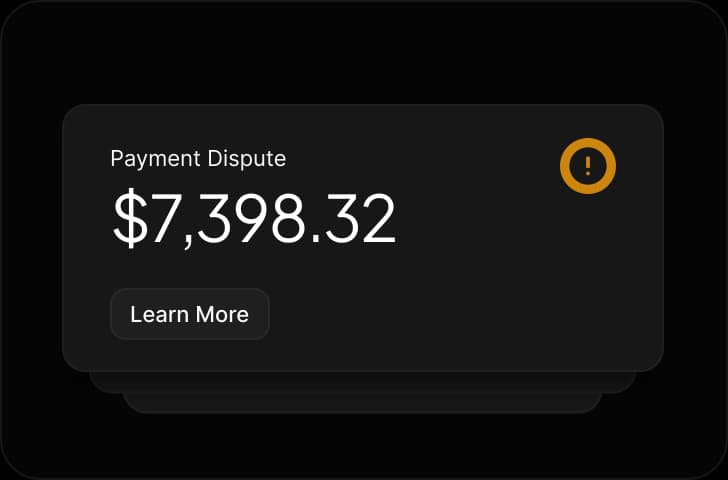 Client billing disputes from lack of visibility